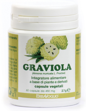 GRAVIOLA 60 CAPSULE PILLOLIERA 27 G - Farmadillo