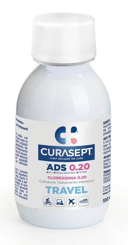 CURASEPT COLLUTORIO 0,20 ADS TRAVEL 100 ML - Farmadillo