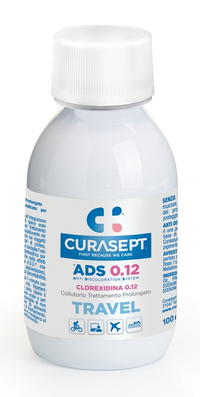 CURASEPT COLLUTORIO 0,12 TRAVEL ADS 100 ML - Farmadillo