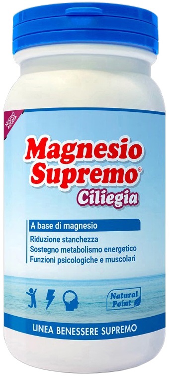 MAGNESIO SUPREMO CILIEGIA POLVERE 150 G - Farmadillo