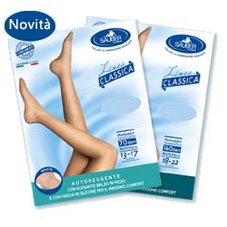 SAUBER CALZA AUTOREGGENTE 70 DENARI MAGLIA MICRORETE NEUTRO BEIGE 5 LINEA CLASSICA - Farmadillo