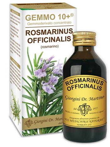 GEMMO 10+ ROSMARINO LIQUIDO ANALCOLICO 100 ML - Farmadillo
