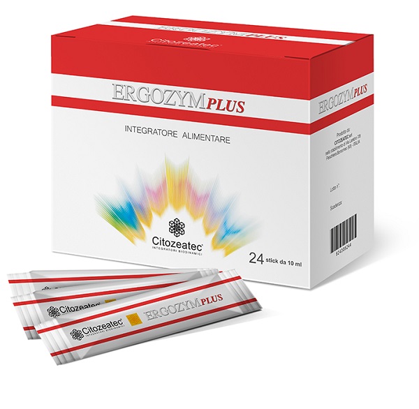 ERGOZYM PLUS 24 STICK MONODOSE 10 ML - Farmadillo
