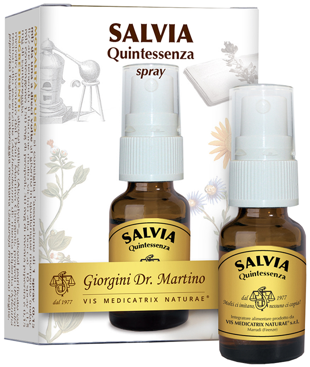 SALVIA QUINTESSENZA SPRAY 15 ML - Farmadillo