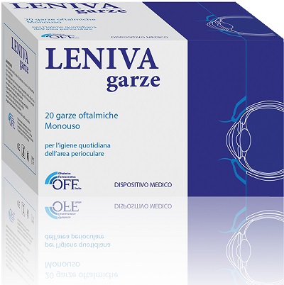 LENIVA GARZE OFTALMICHE 20 PEZZI - Farmadillo