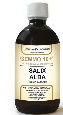 GEMMO 10+ SALICE BIANCO 500 ML LIQUIDO ANALCOLICO - Farmadillo
