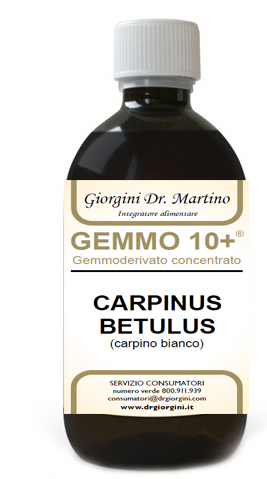GEMMO 10+ CARPINO BIANCO 500 ML LIQUIDO ANALCOLICO - Farmadillo