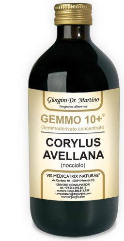 GEMMO 10+ NOCCIOLO 500 ML LIQUIDO ANALCOLICO - Farmadillo