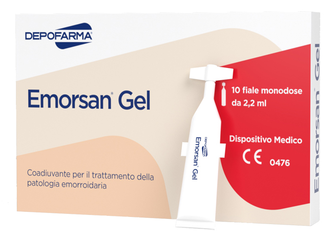 EMORSAN GEL 10 FIALE MONODOSE DA 2,2 ML - Farmadillo