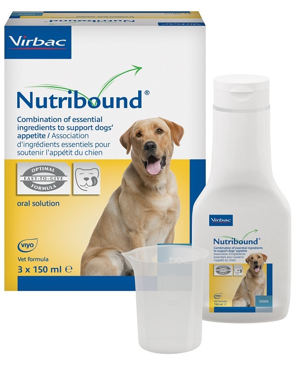 NUTRIBOUND SOLUZIONE ORALE APPETIBILE PER CANE 3 FLACONI DA 150 ML - Farmadillo