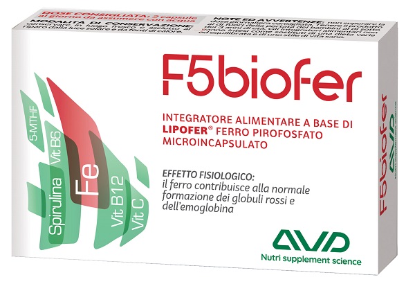F5 BIOFER 30 CAPSULE BLISTER 14,8 G - Farmadillo