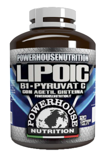 LIPOIC B1-PYRUVAT CON ACETIL CISTEINA 120 COMPRESSE - Farmadillo