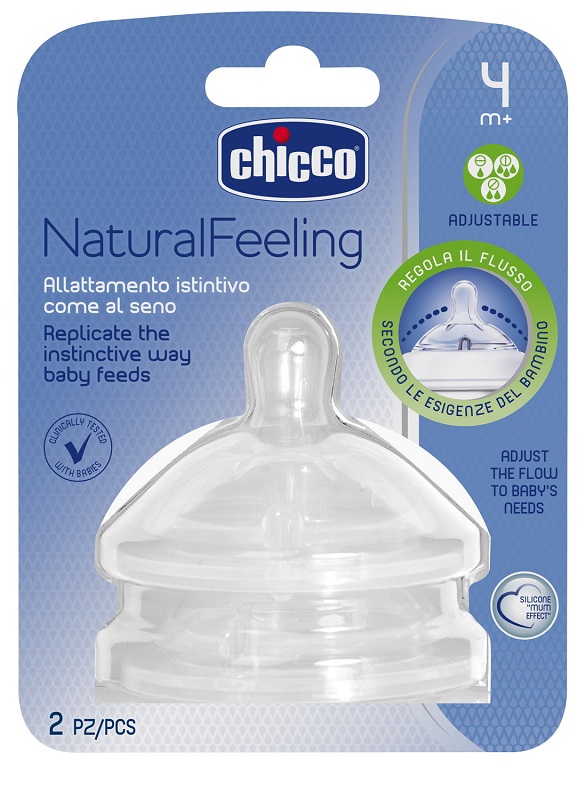 CHICCO TETTARELLA STEPUP NEW 4M+ FLUSSO REGOLABILE - Farmadillo