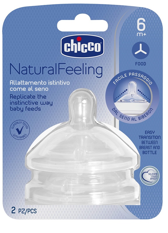 CHICCO TETTARELLA STEPUP NEW 6M+ FLUSSO PAPPA - Farmadillo