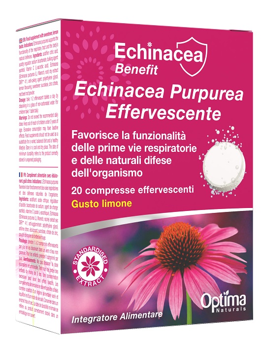 ECHINACEA EFFERVESCENTE 20 COMPRESSE - Farmadillo