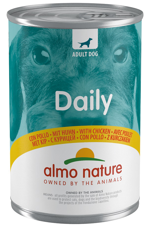 ALMO NATURE DOGS DAILY MENU CON POLLO 400G - Farmadillo
