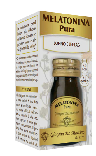 MELATONINA PURA 75 PASTIGLIE - Farmadillo