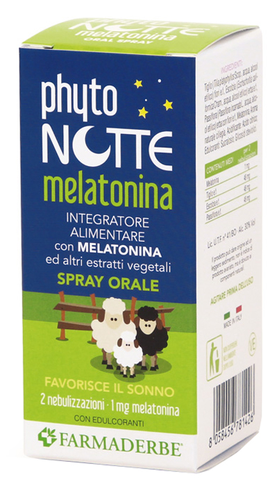 PHYTO NOTTE MELATONINA SPRAY ORALE 30 ML - Farmadillo