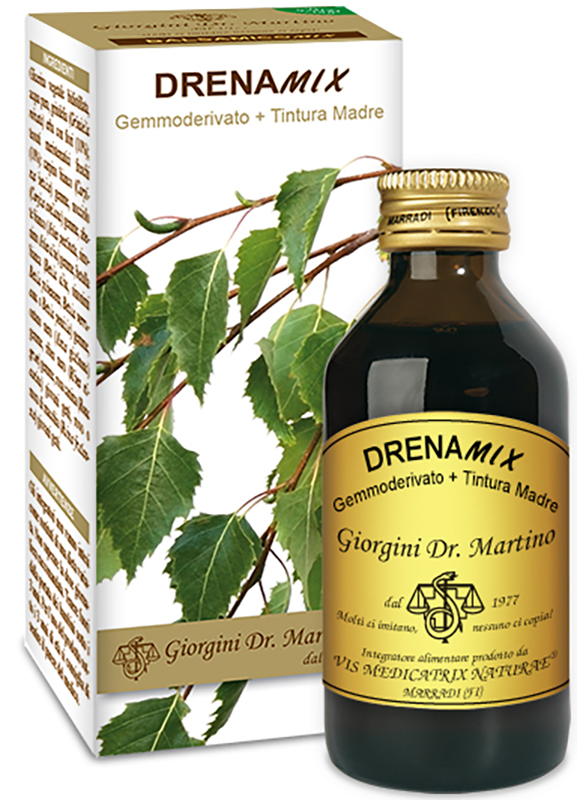 DRENAMIX GEMMODERIVATO + TINTURA MADRE SENZA ALCOOL 100 ML - Farmadillo
