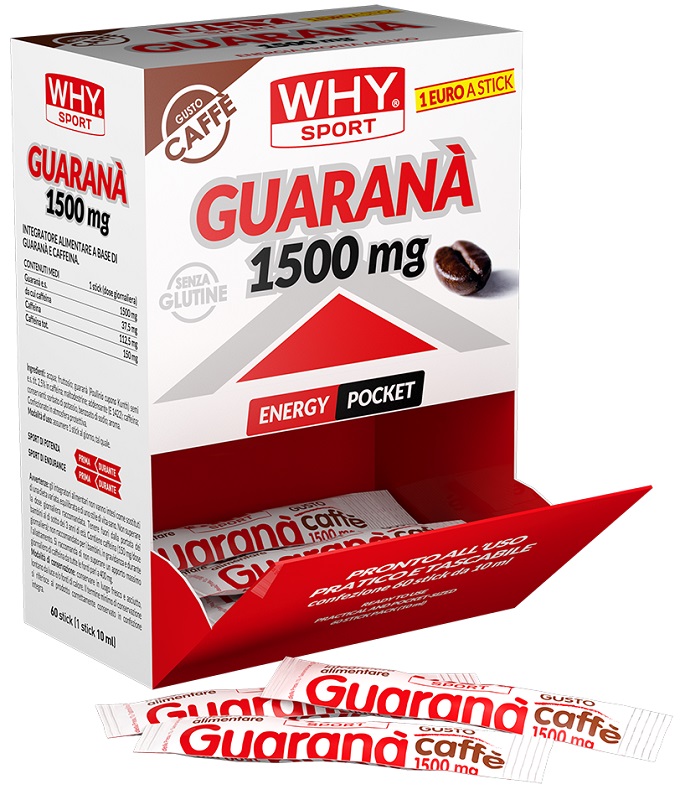 WHY GUARANA' 1500MG 1 BARRETTA STICK 10 ML - Farmadillo