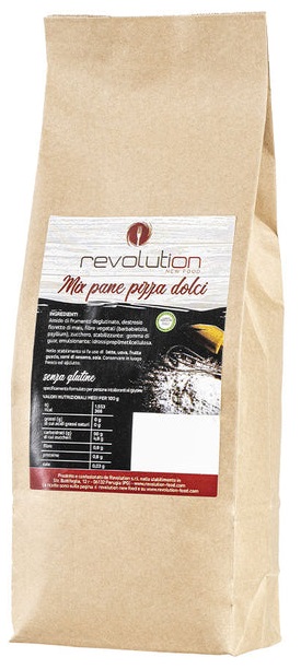 REVOLUTION MIX PANE PIZZA E IMPASTI LIEVITATI 1KG - Farmadillo