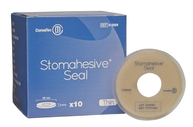 ANELLO STOMIA STOMAHESIVE SEAL FORO APERTURA 18MM DIAMETRO 48MM 10 PEZZI - Farmadillo
