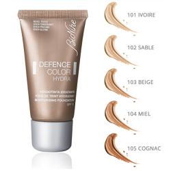 DEFENCE COLOR BIONIKE FONDOTINTA IDRATANTE HYDRA 105 COGNAC - Farmadillo