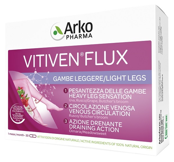 VITIVEN FLUX 30 CAPSULE - Farmadillo