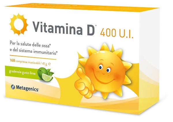 VITAMINA D 400 UI 168 COMPRESSE - Farmadillo
