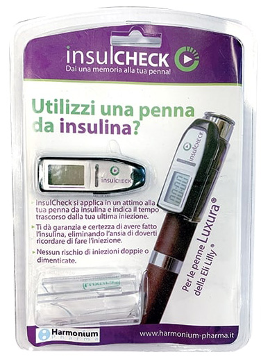 INSULCHECK LUXURA TIMER PER PENNA DA INSULINA - Farmadillo