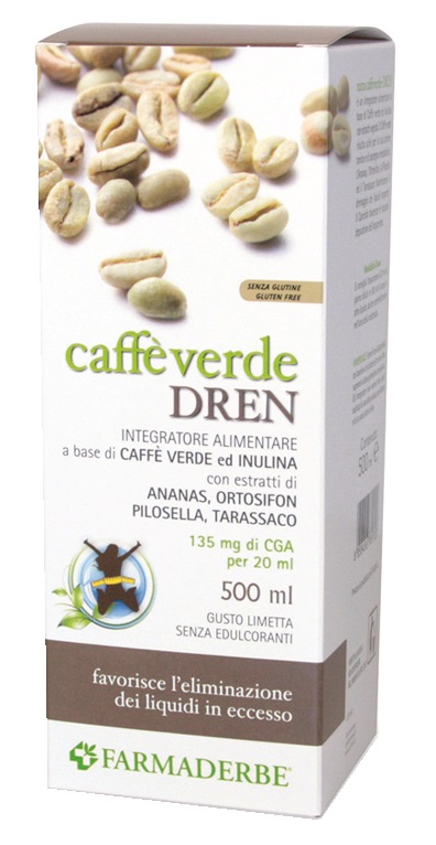 CAFFE' VERDE DREN 500 ML - Farmadillo