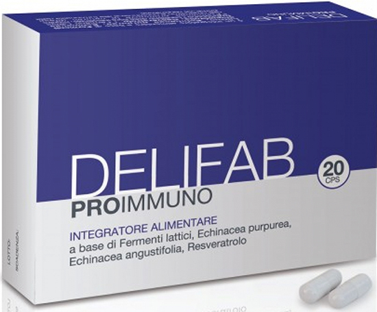DELIFAB PROIMMUNO 20 CAPSULE - Farmadillo