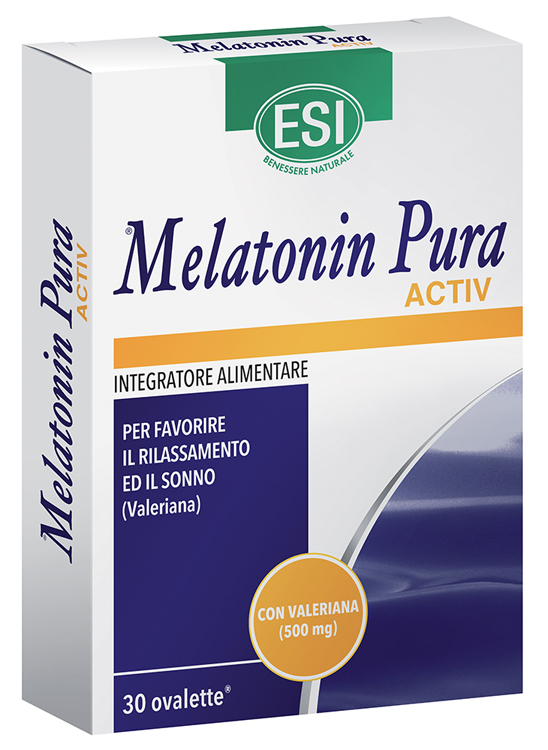 ESI MELATONIN PURA ACTIV 30 OVALETTE - Farmadillo