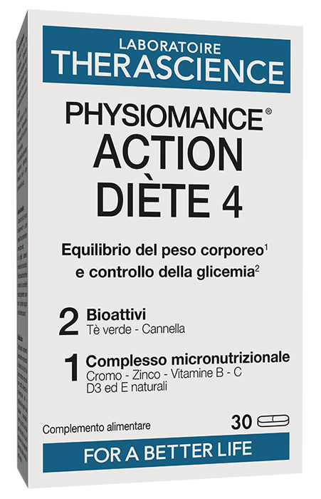 PHYSIOMANCE ACTION DIETE 4 30 COMPRESSE - Farmadillo