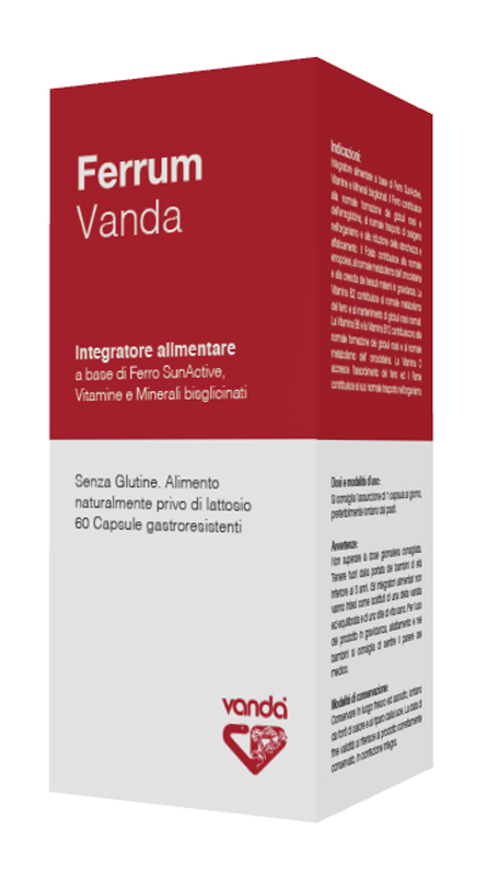 FERRUM VANDA 60 CAPSULE - Farmadillo
