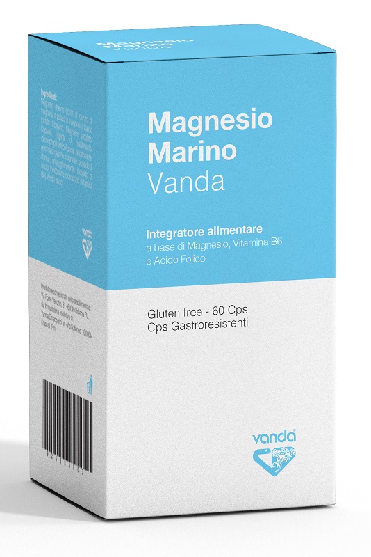 MAGNESIO MARINO VANDA 60 CAPSULE - Farmadillo
