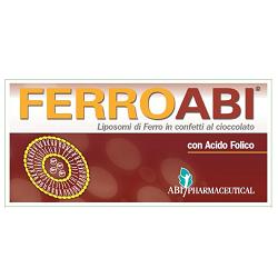 FERROABI 20 CONFETTI OROSOLUBILI AL CIOCCOLATO BLISTER 30 G - Farmadillo