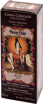 HENNE NUANCE BRUNO CREMA HENNE COLOR CREMA COLORANTE PRONTA ALL'USO - Farmadillo