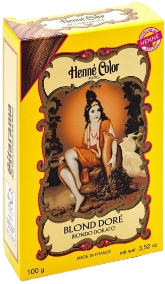 POLVERE HENNE BIONDO DORATO HENNE COLOR POLVERE VEGETALE COLORANTE RIFLESSANTE 100 G - Farmadillo