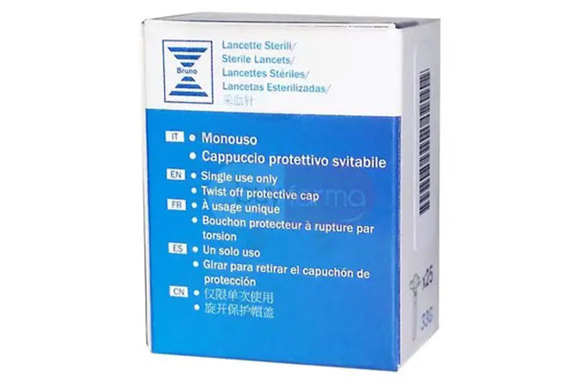 LANCETTE PUNGIDITO BRUNO 25 PEZZI - Farmadillo