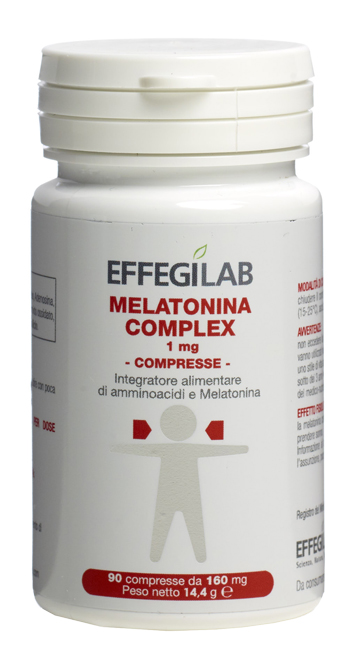MELATONINA COMPLEX 1MG 90 COMPRESSE - Farmadillo