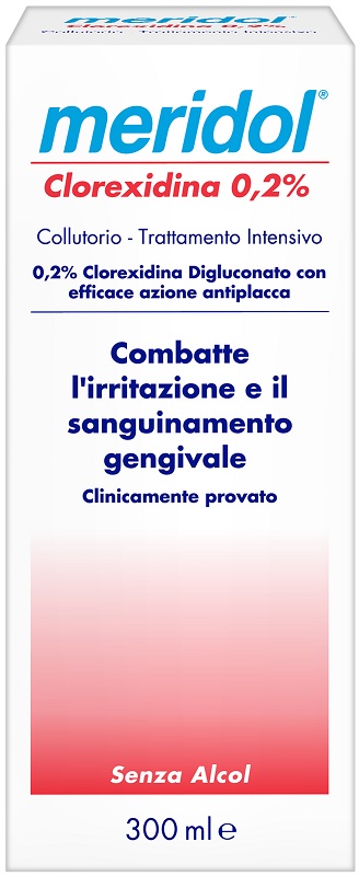 MERIDOL CLOREXIDINA 0,2% COLLUTORIO 300 ML - Farmadillo