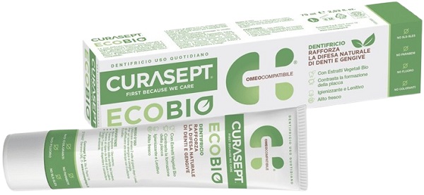 CURASEPT PHARMADENT ECOBIO DENTIFRICIO 75 ML - Farmadillo