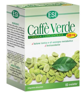ESI CAFFE VERDE 500MG 60 OVALETTE - Farmadillo