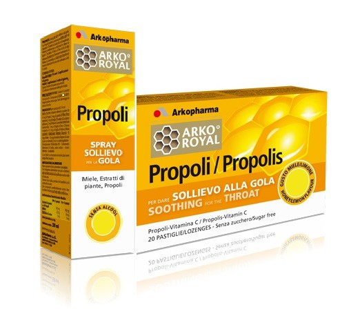 PACK GOLA PROPOLI COMPOSTO DA SPRAY 30 ML + PASTIGLIE 24 G - Farmadillo