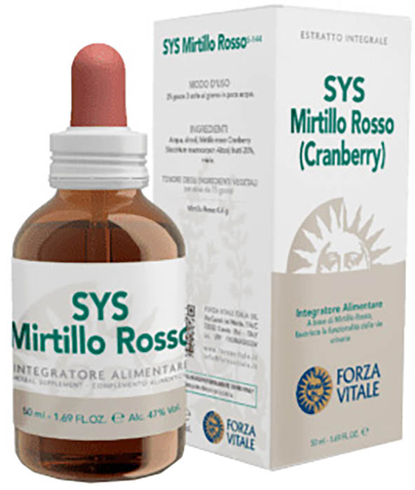 SYS MIRTILLO ROSSO GOCCE 50 ML - Farmadillo