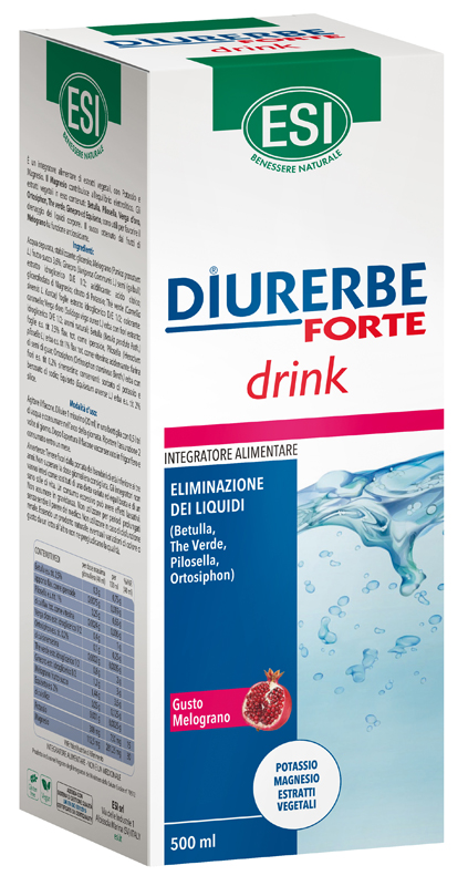 ESI DIURERBE FORTE DRINK MELOGRANO 500 ML - Farmadillo