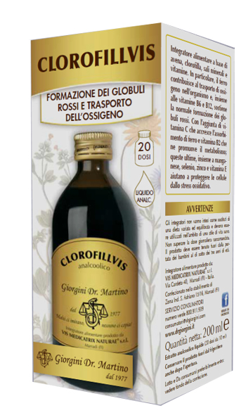 CLOROFILLVIS LIQUIDO ANALCOLICO 200 ML - Farmadillo
