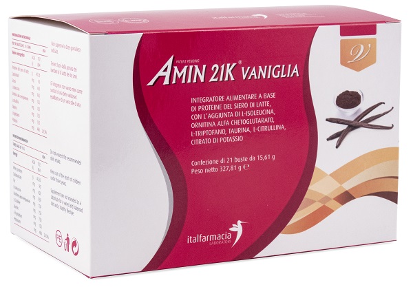 AMIN 21K VANIGLIA 327,81 G - Farmadillo