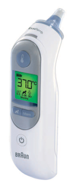TERMOMETRO AURICOLARE BRAUN THERMOSCAN 7 - Farmadillo